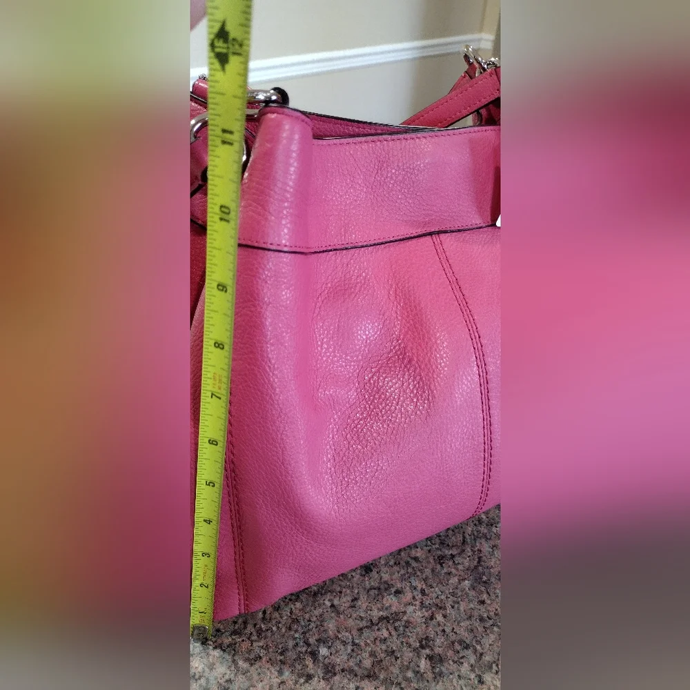 Coach Lexy Strawberry pebble Leather
